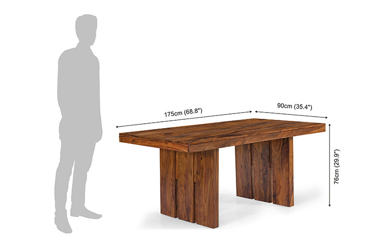 Spainish Dining Set (Walnut Finish)